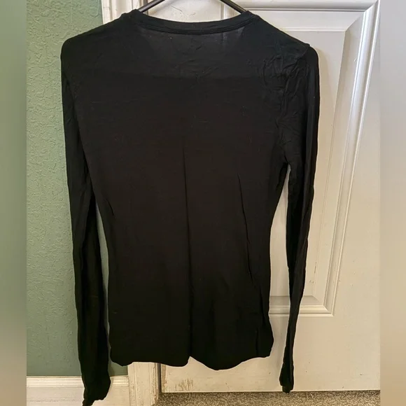 Cuddl Duds Black Softwear Top - Picture 4 of 5